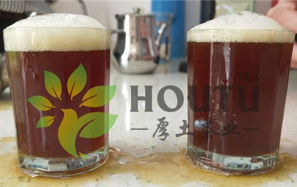 Chinese 8147 Chunmee Tea soup with foam for west africa  