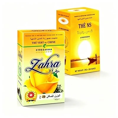 Exportní systém Transit 25 – zelený čaj Chunmee 41022 v krabičkách po 25 g